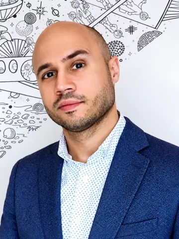 Justin Bazan, OD, founder of Gulfstream Strategic Advisory and Park Slope Eye.